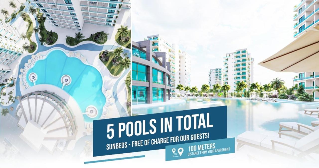 Sophia Pool Apartments In Caesar Blue Resort, Fixed Lunch Till 3Pm, Gym, Swimming Pools, Sauna, Hammam, Kids' Club Available Perivolia tou Trikomou Εξωτερικό φωτογραφία