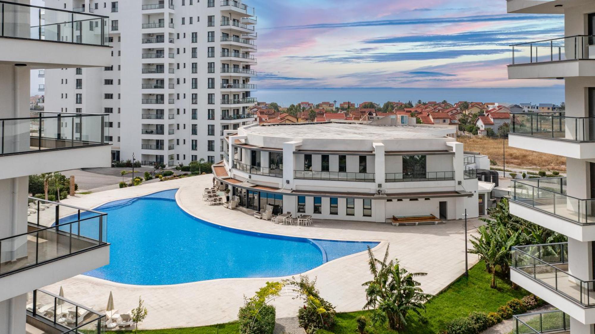 Sophia Pool Apartments In Caesar Blue Resort, Fixed Lunch Till 3Pm, Gym, Swimming Pools, Sauna, Hammam, Kids' Club Available Perivolia tou Trikomou Εξωτερικό φωτογραφία